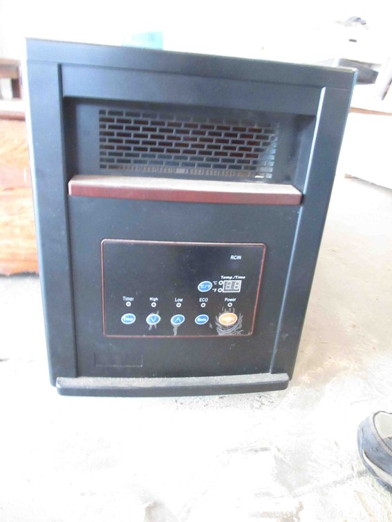Infrared space heater