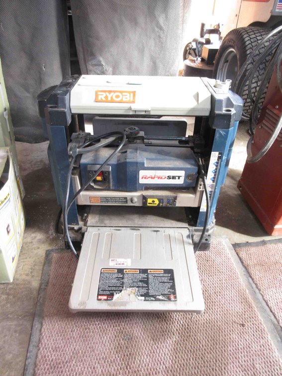 Ryobi bench top planer