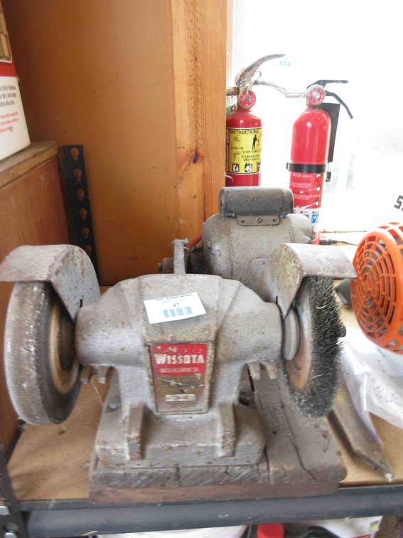 Wissota bench top grinder