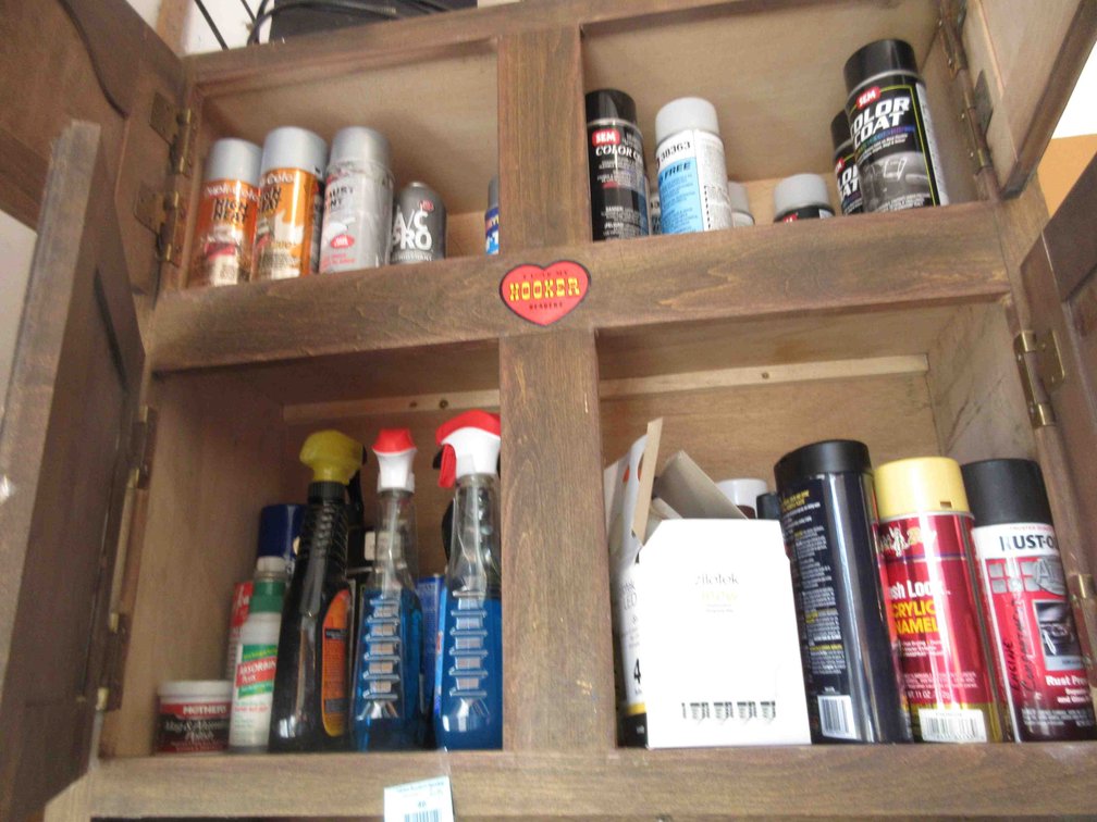 Contents of (2) upper cabinets