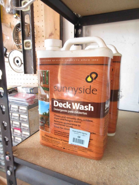 (2) Jugs of Sunnyside deck wash