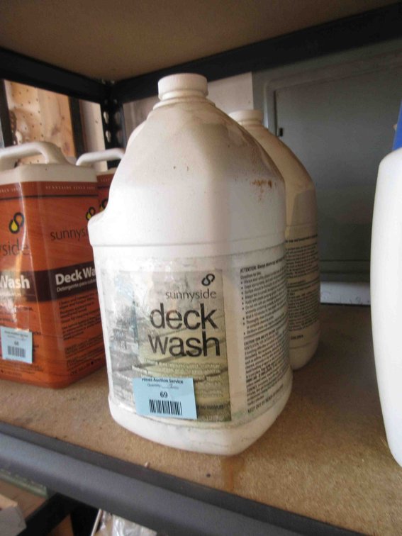 (2) Jugs of Sunnyside deck wash
