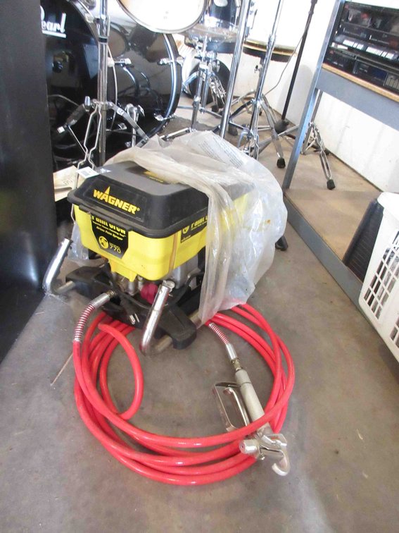 Wagner airless paint sprayer