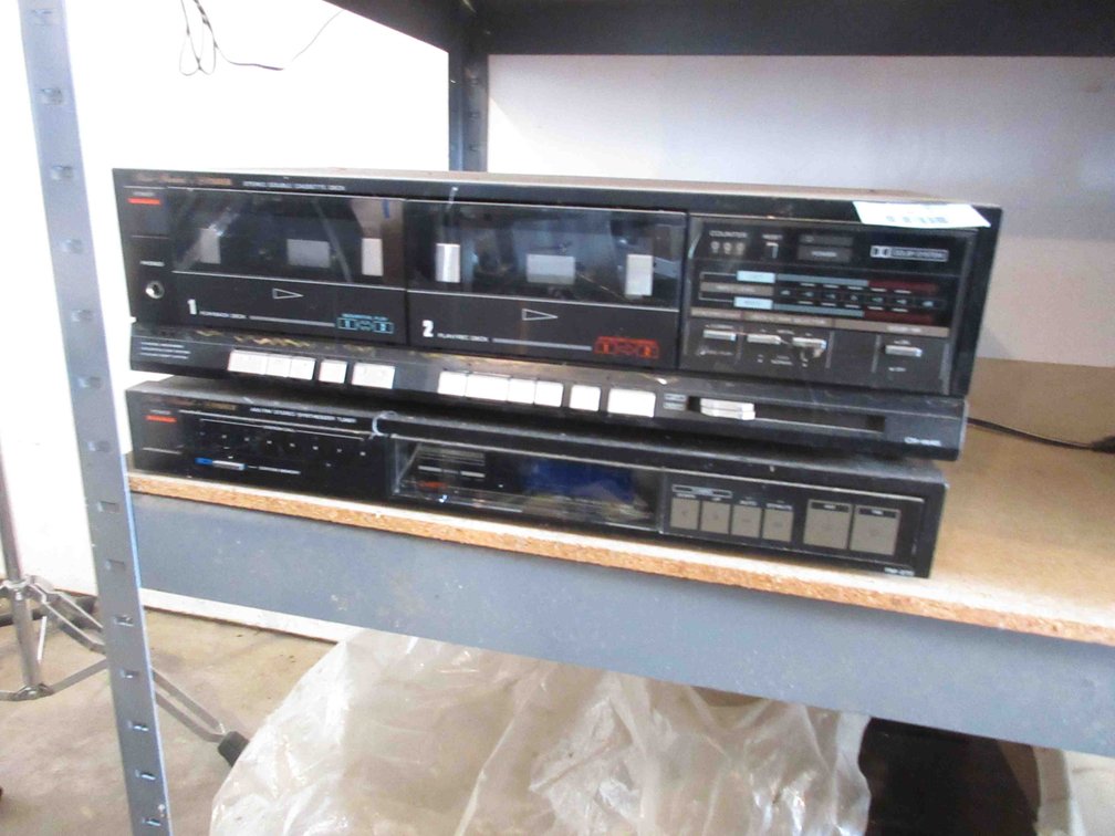 (2) Fisher stereo components