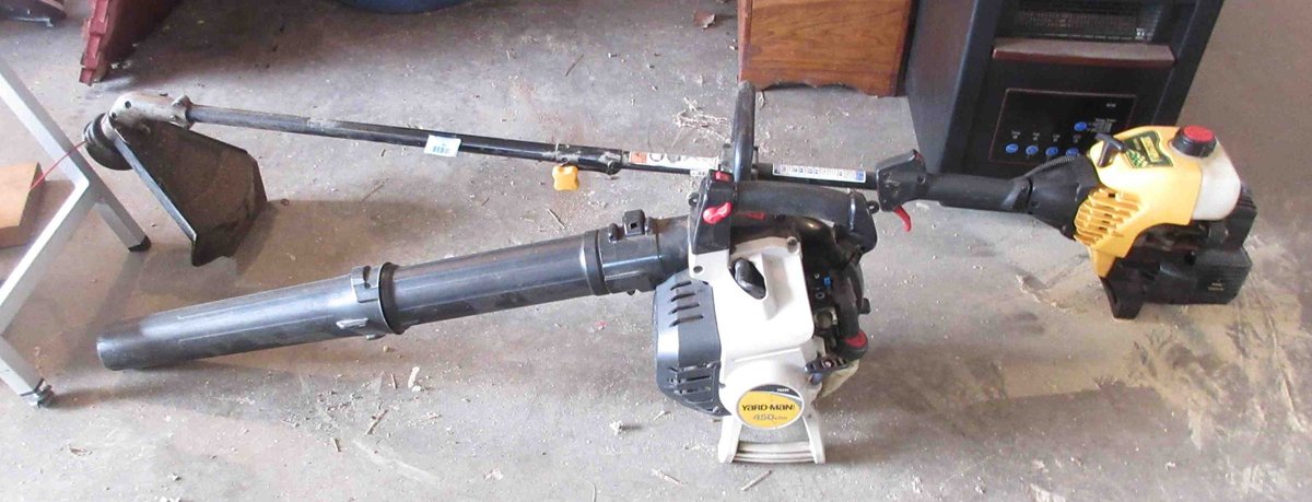 Yard Man gas yard tool group