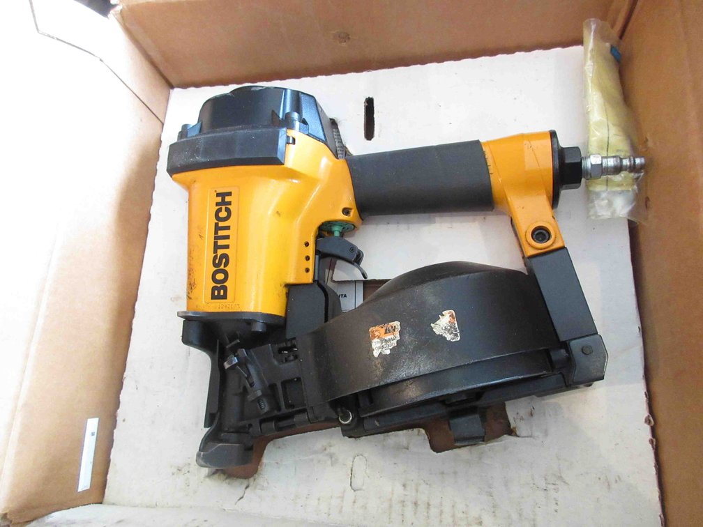 Bostitch air coil roofing nailer