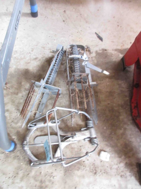 (3) Mole traps