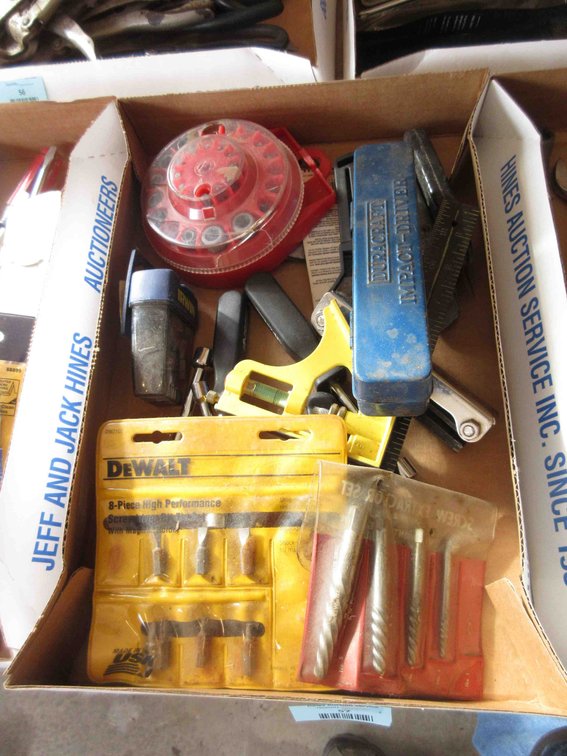 Flat of tools
