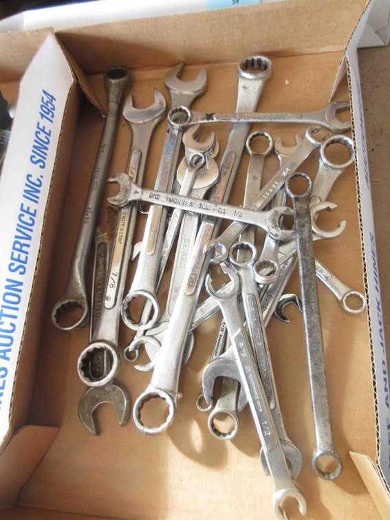 Flat of wrenches