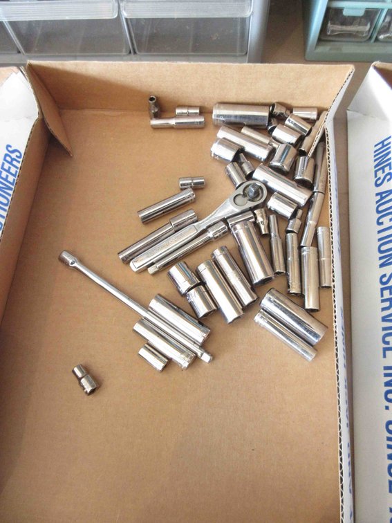 Craftsman 1/4" socket group