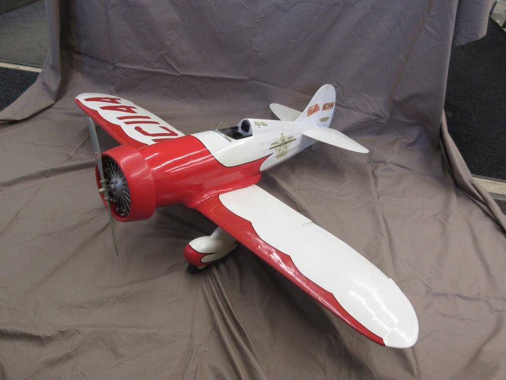 Gee Bee Harris Tibert NC1144 model airplane