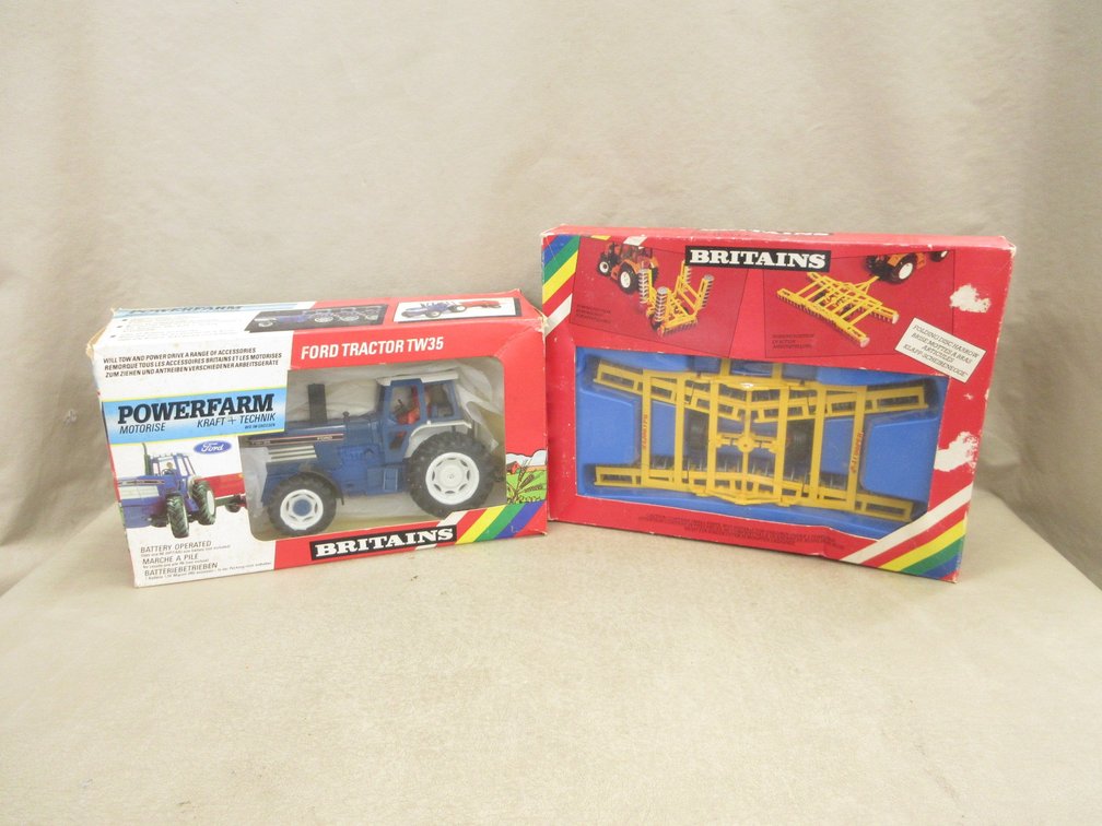 (2) Britains farm toys in box