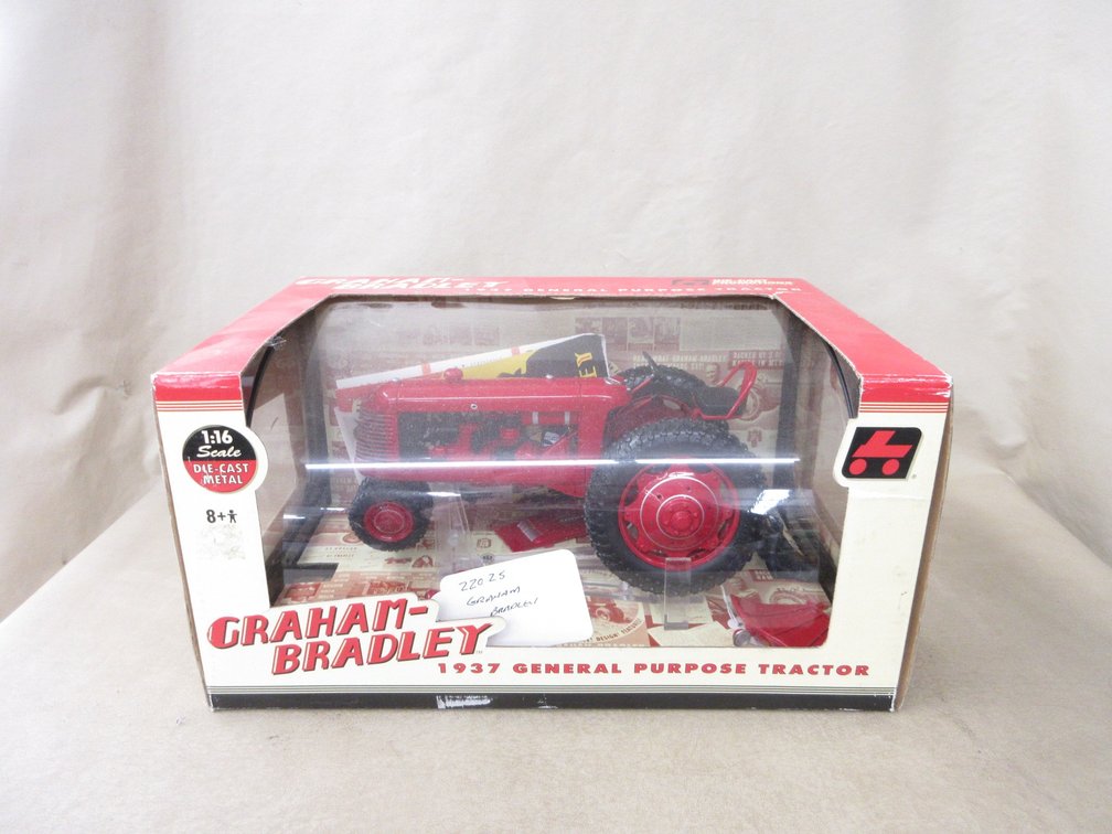 Die-Cast Promotions Graham-Bradley 1937 General Purpose Tractor in box