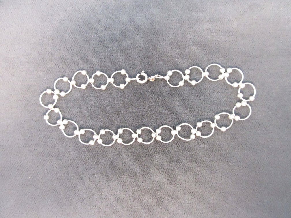 Marked .925 silver ring and bead bracelet