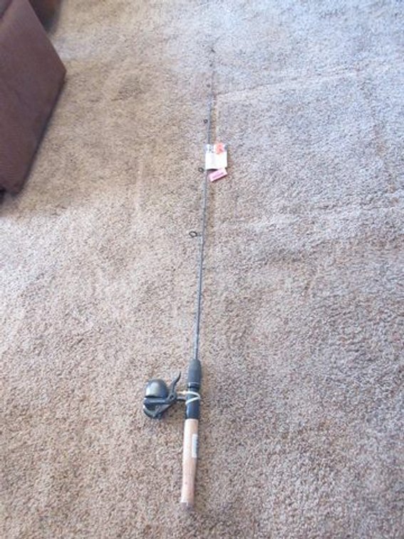 Xtra Lite graphite rod with reel