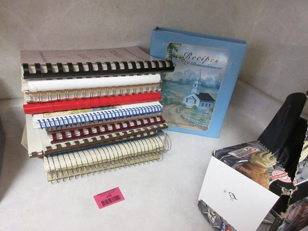 Group of local cookbooks