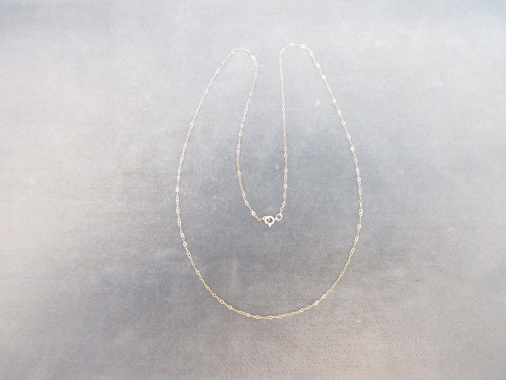 10k Solid gold chain necklace