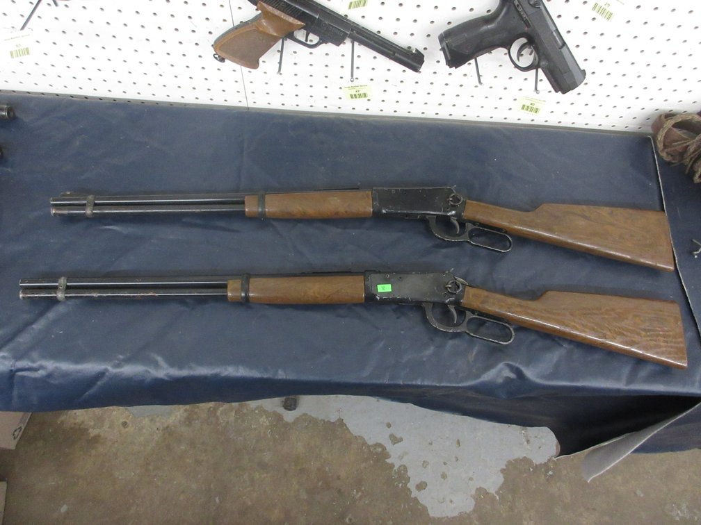 (2) Daisy lever action BB guns