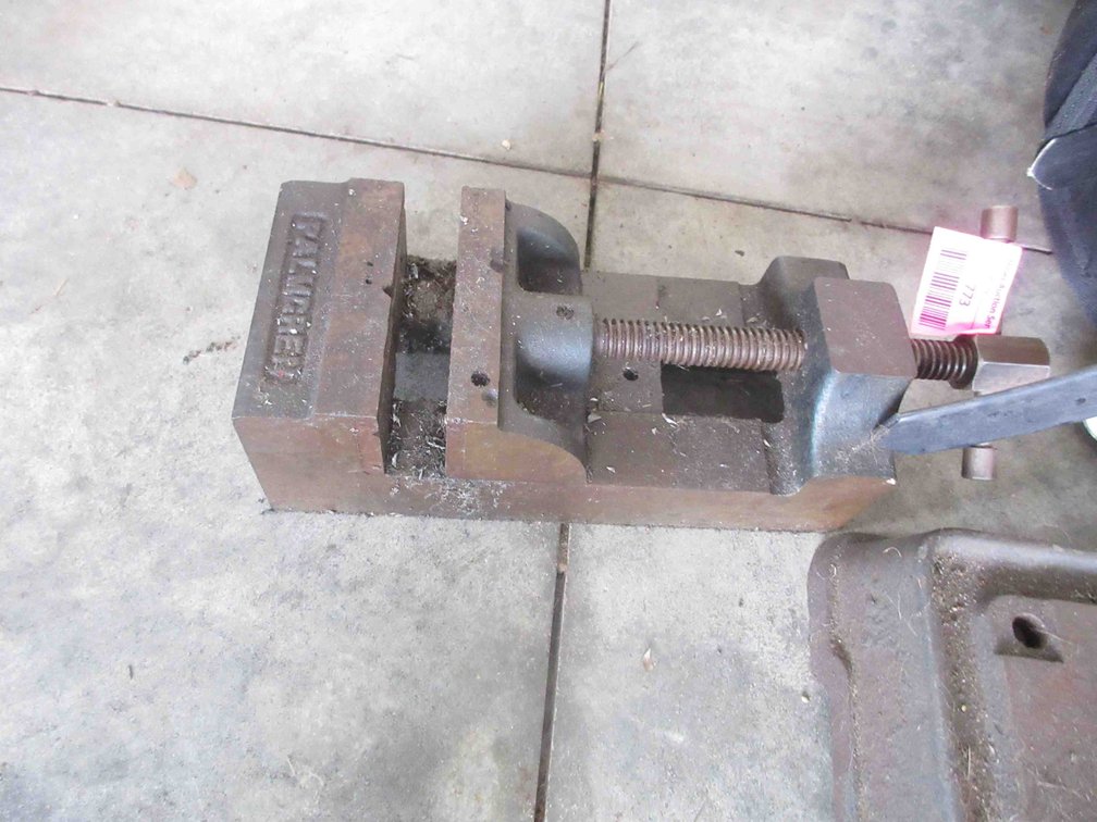 Palmgren machinist drill press vise