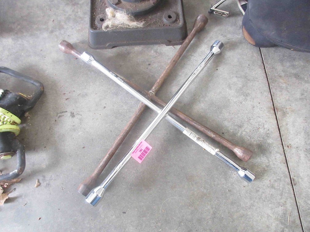 (2) Tire irons