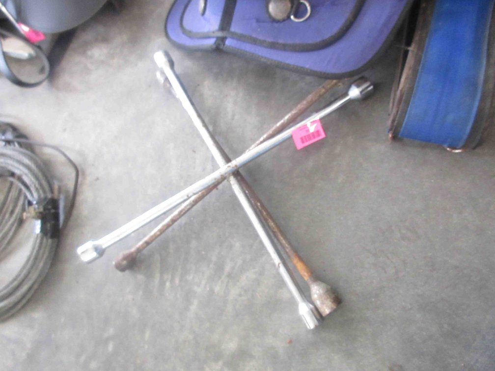 (2) Tire irons