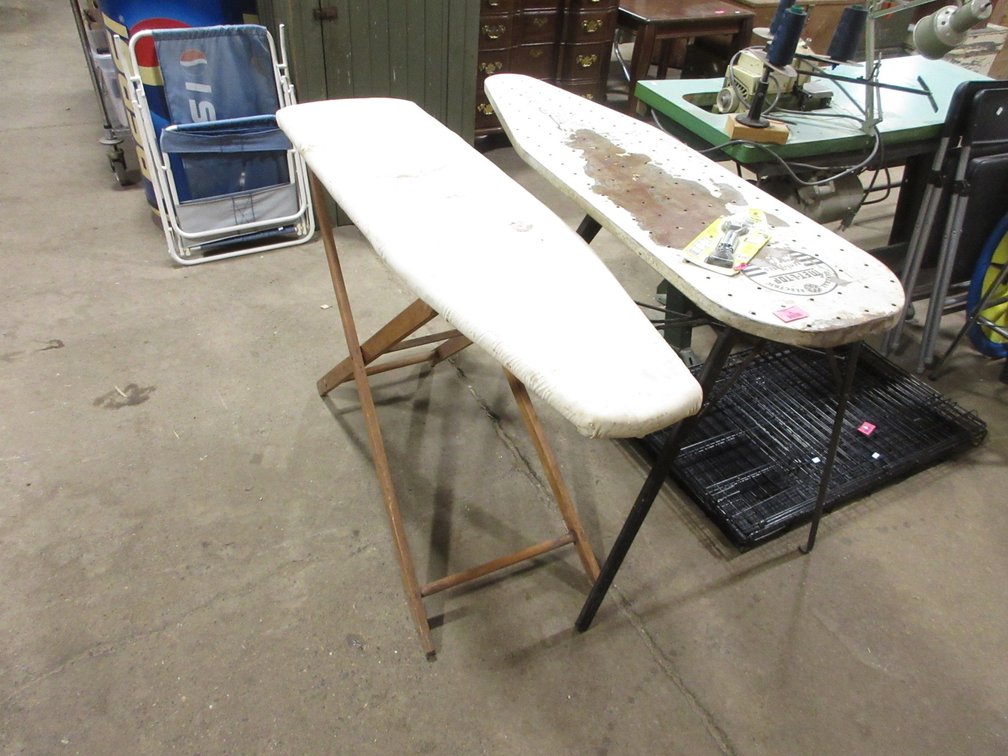 (2) Vintage ironing boards