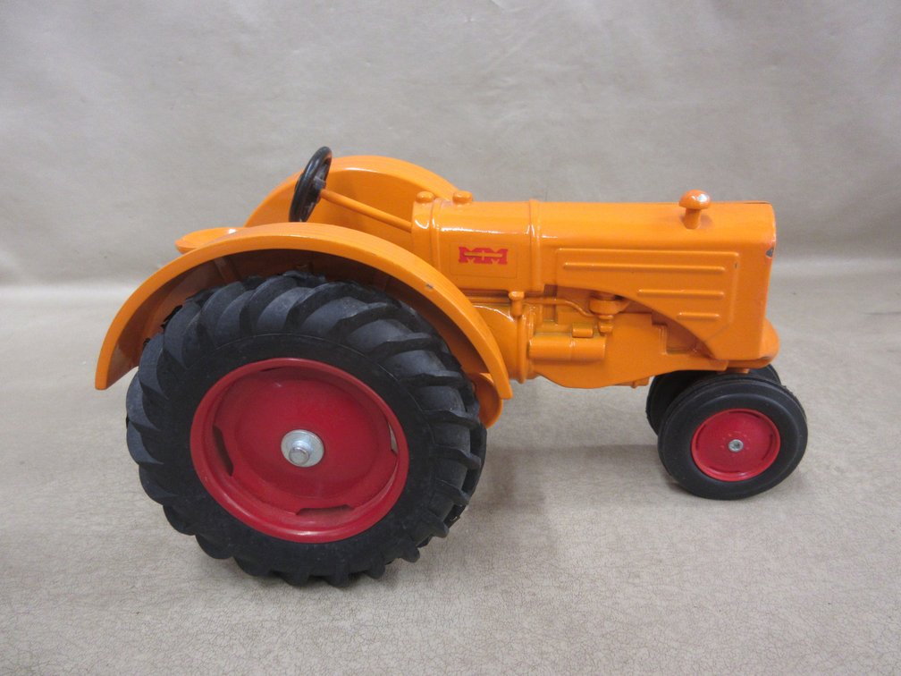 Scale Models Minneapolis Moline narrow front tractor introduced at National Farm Toy Show Nov 1989, no box
