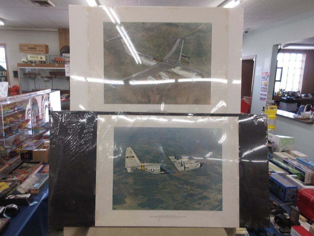 (3) Airplane posters