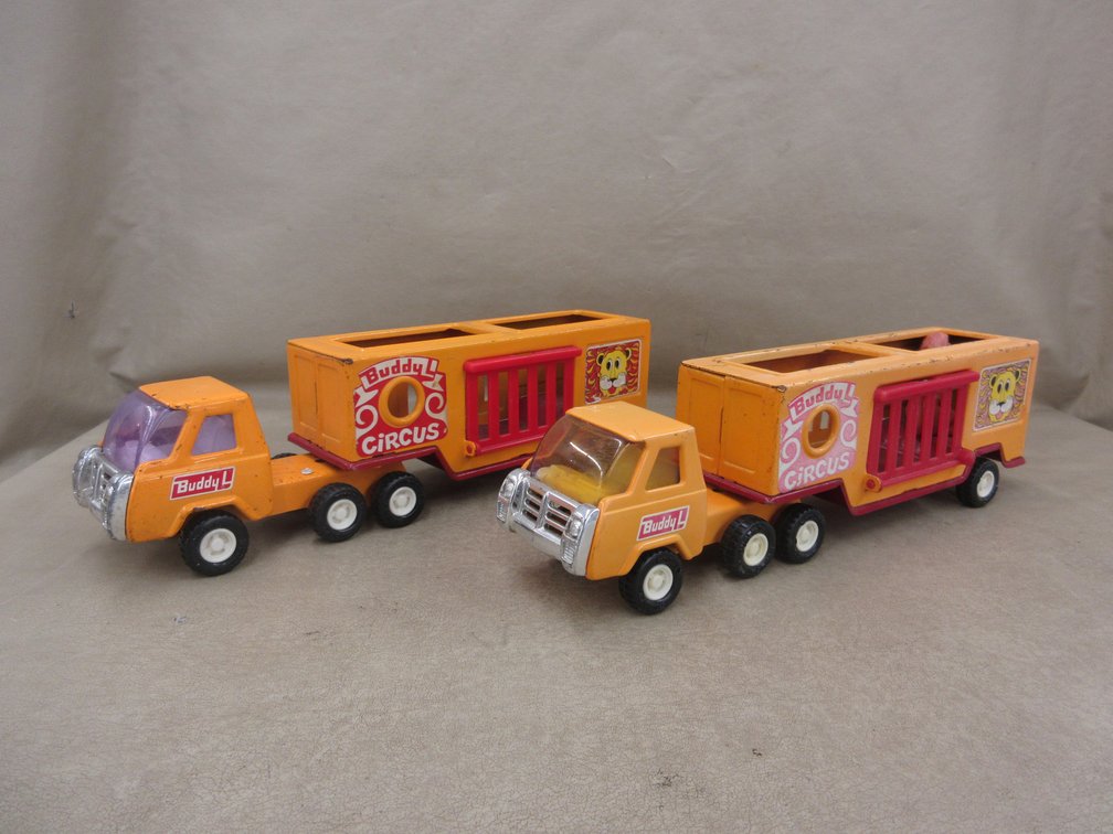 (2) Buddy Circus toys