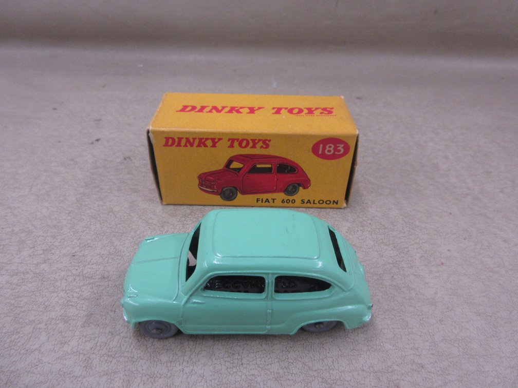 Dinky Toys Fiat 600 Saloon car with original box