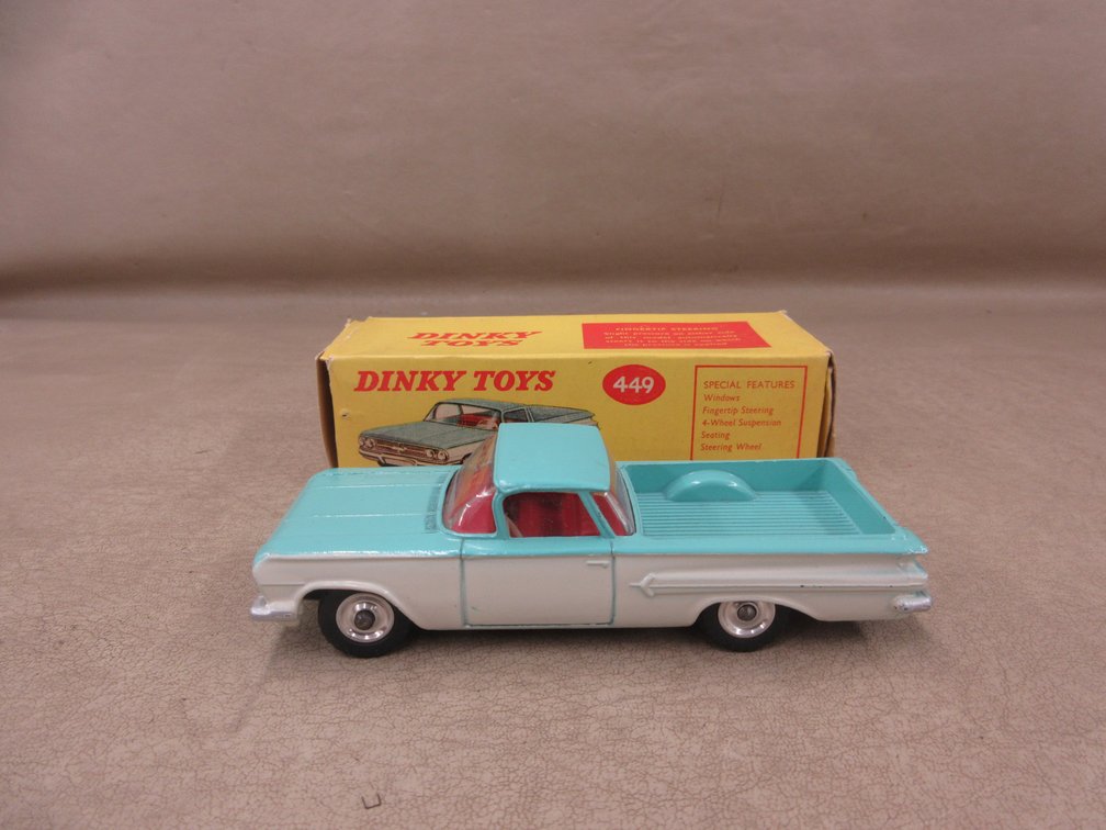 Dinky Toys Chevrolet El Camino pick up truck with original box