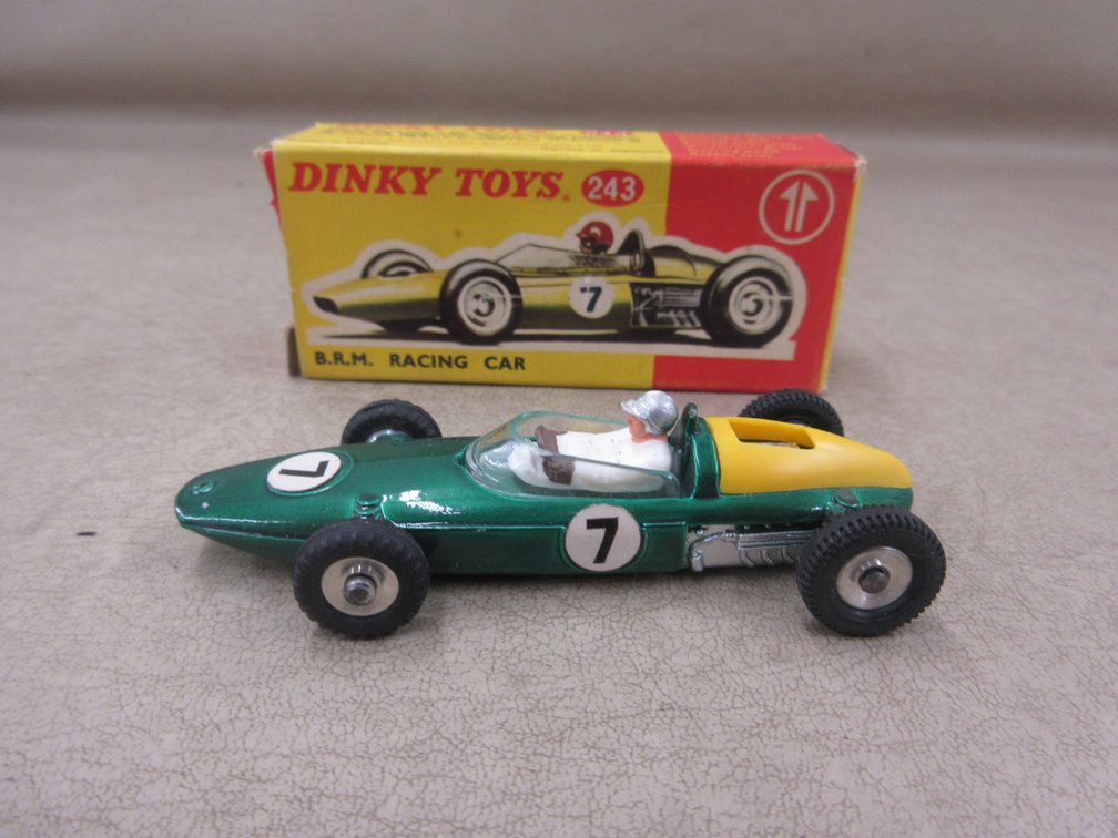 Dinky Toys B. R. M. Racing Car with original box