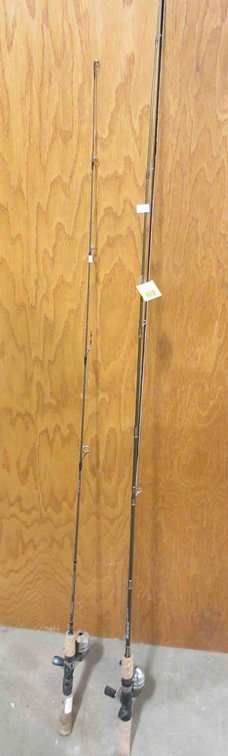 (2) Small rods with reels