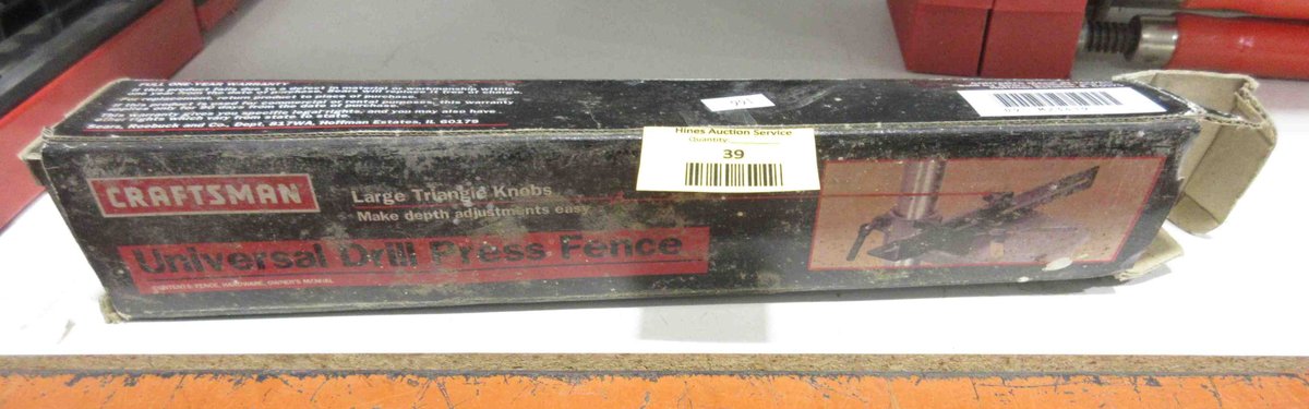 Craftsman Universal drill press fence