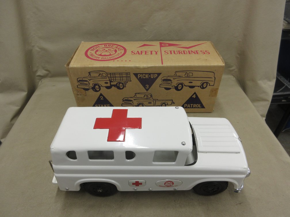 Marusan pressed steel Ford Ambulance