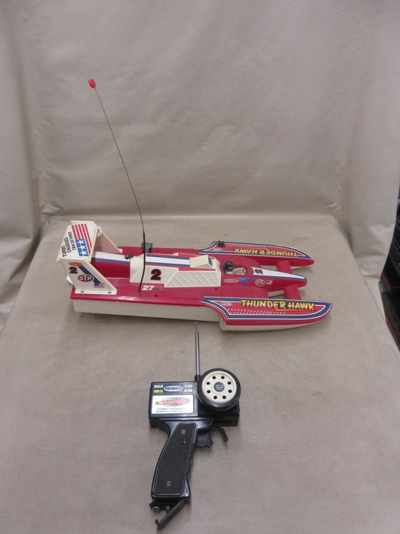 Remco Thunder Hawk Radio controlled boat