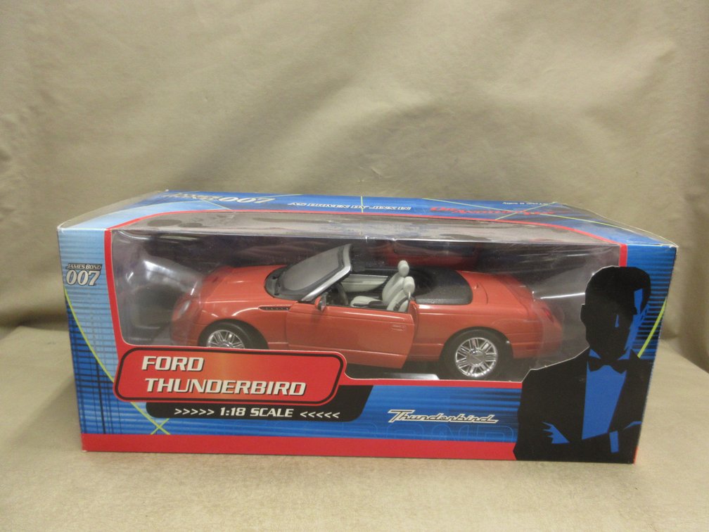 Beanstalk die cast 007 Ford Thunderbird car