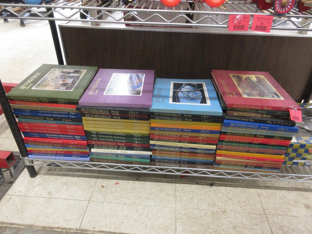 (83) Hardcover "Automobile Quarterly" books