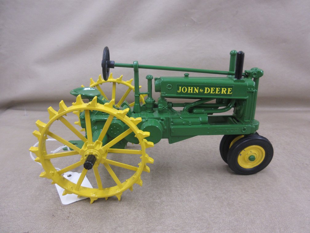 Ertl die cast John Deere Model A toy tractor