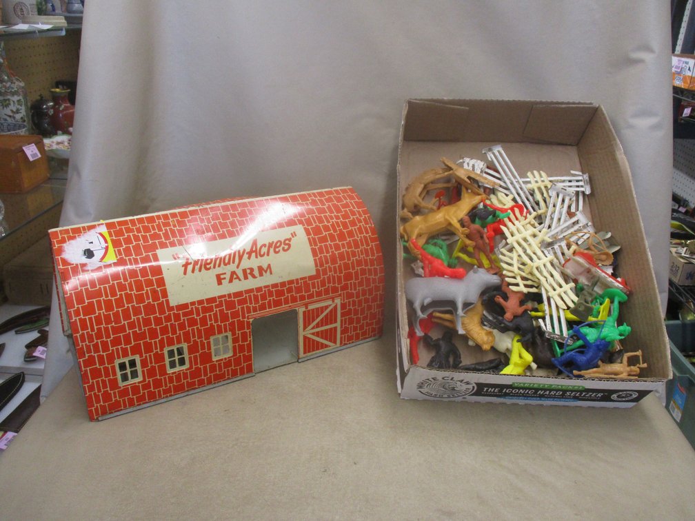 Vintage toy group