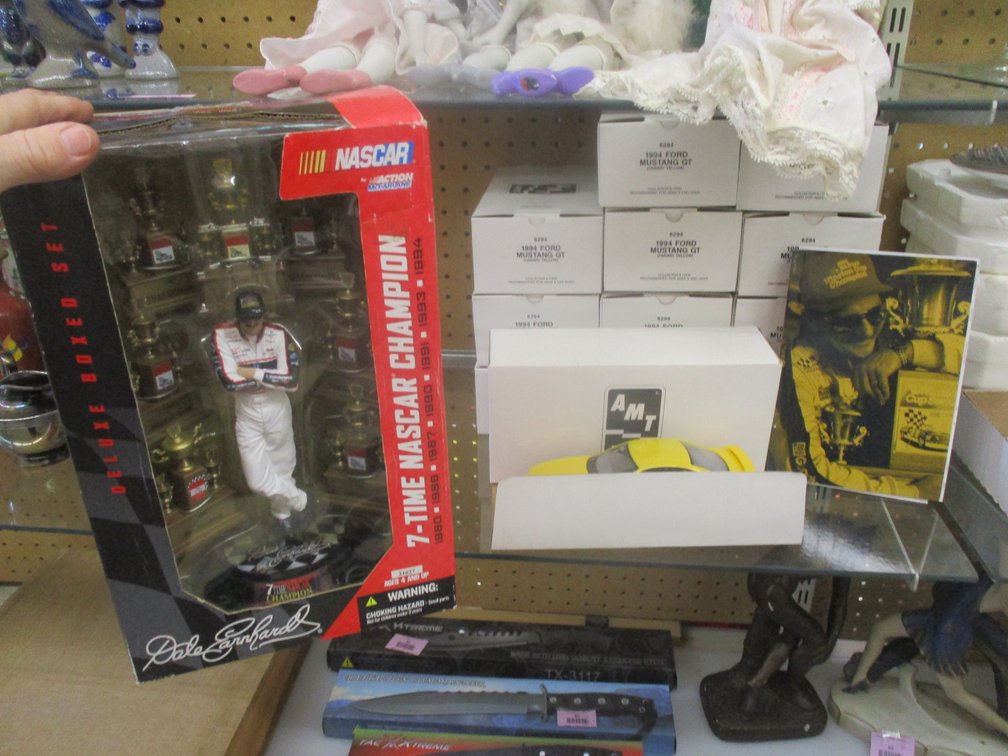 Race car collectibles
