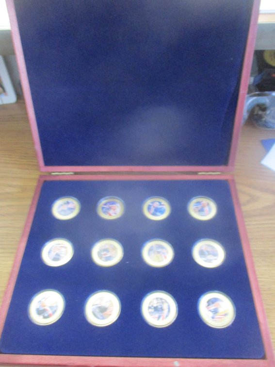 American Mint 10-piece "The AGA Movement" set