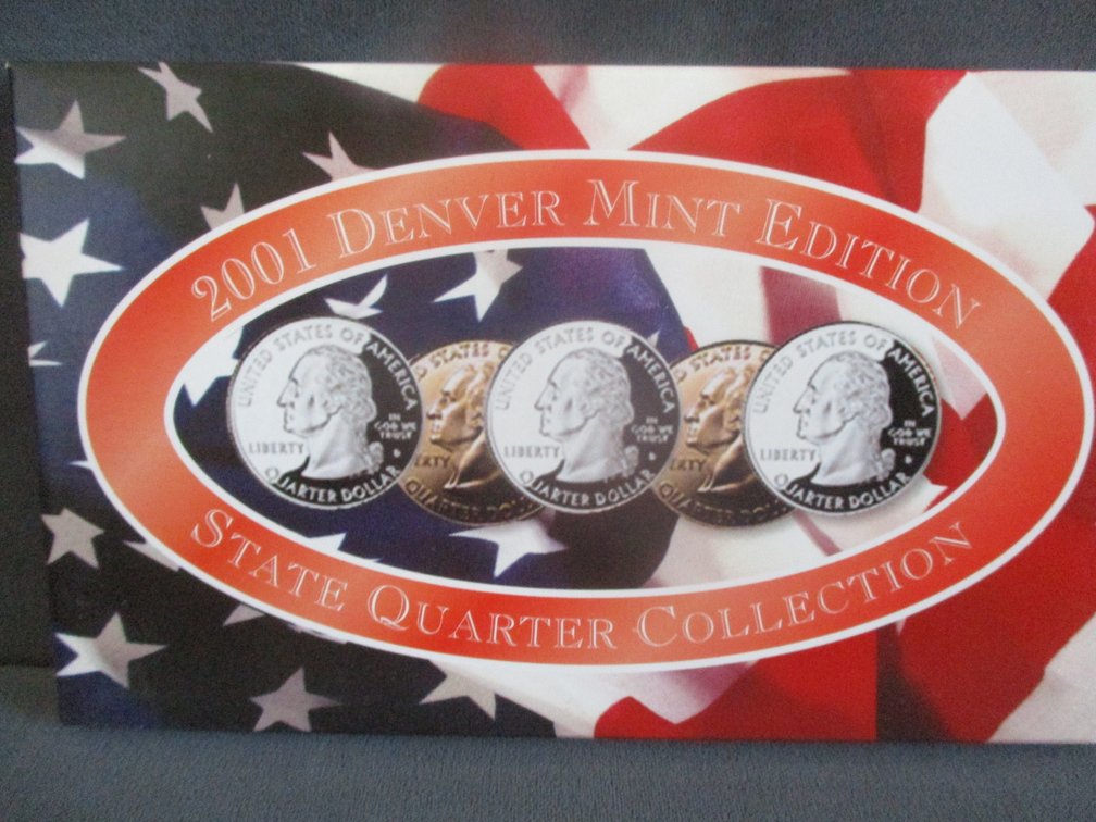 2001 Denver Mint coin set