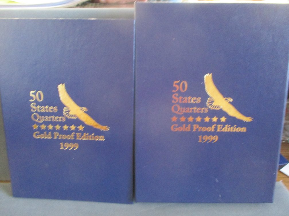 1999 Gold Proof state quarters