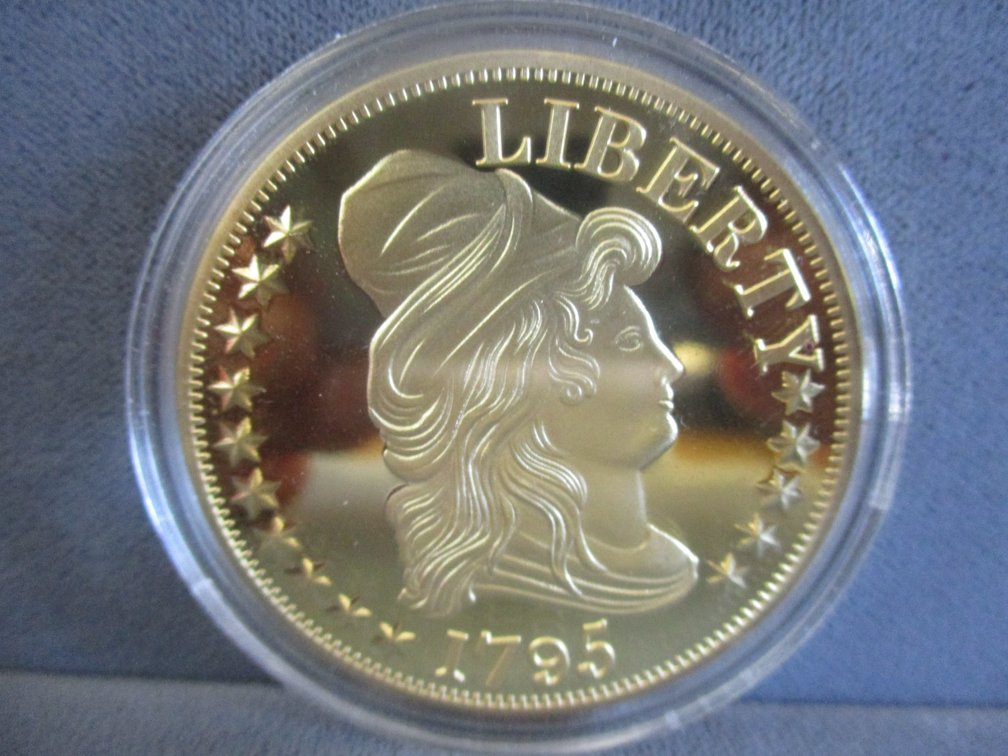 American Mint Historical Gold Eagle Replica coin