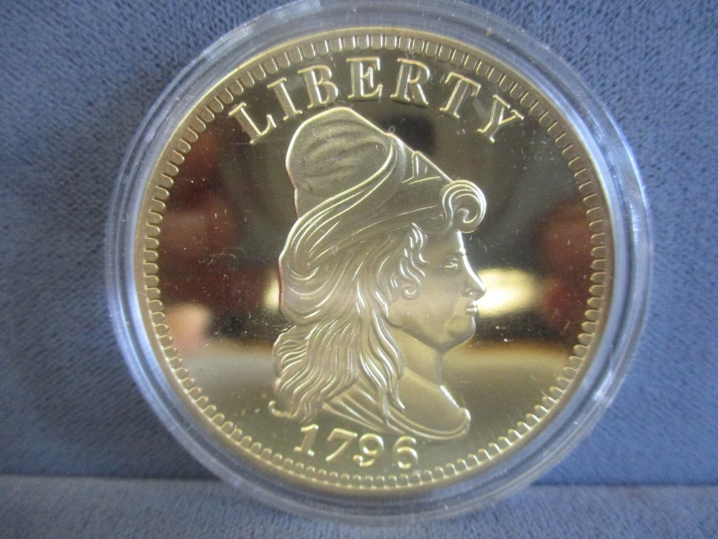 American Mint Historical Gold Eagle Replica coin