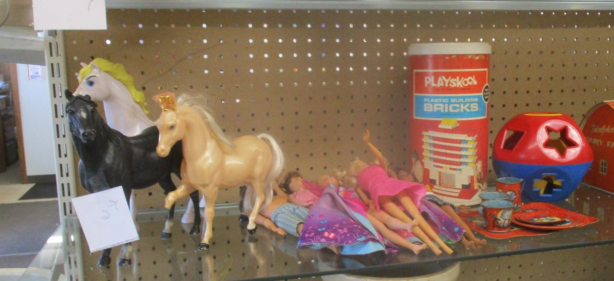 Vintage toy group