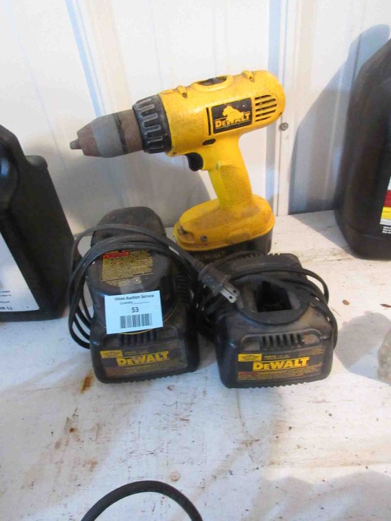 DeWalt 18V cordless 1/2" drill