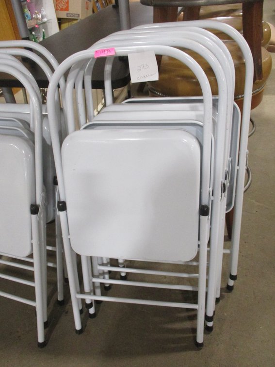 (5) Metal Yoga chairs