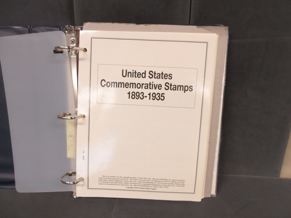 United States Commemorative stamps album